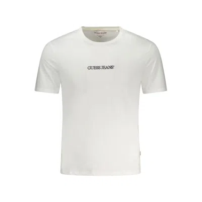 Guess Jeans White Cotton T-shirt