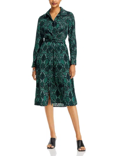 Kobi Halperin Marina Printed Shirtdress In Multi