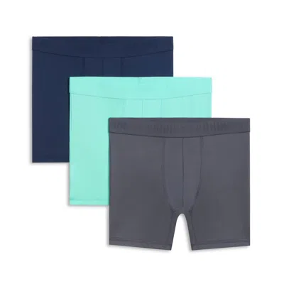 Puma Men's Ultra Soft Boxer Briefs 3 Pack In Green