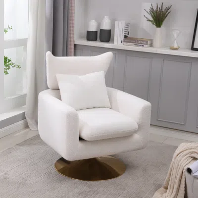 Streamdale Furniture Streamdale Classic Mid-century 360-degree Swivel Accent Chair