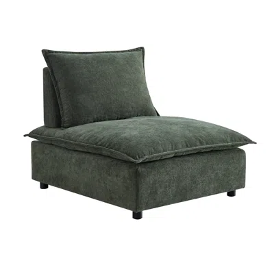Streamdale Furniture Streamdale Modern Upholstered Chair Leisure Sofa Lounge Chair Removable Pillow - Armless Accent Chai