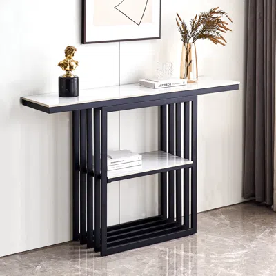Streamdale Furniture Streamdale Versatile Modern Black Console Table