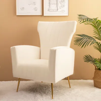 Streamdale Furniture Streamdale Velvet Accent Chair
