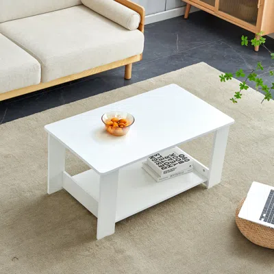 Streamdale Furniture Streamdale Industrial Style Mdf Dining Table With Storage