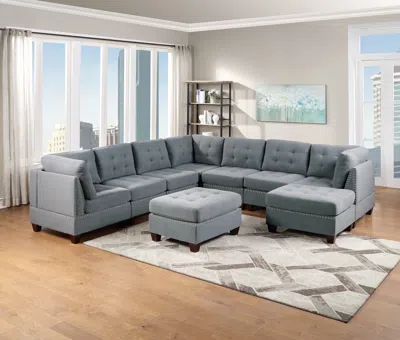 Streamdale Furniture Streamdale 9-piece Modular Sectional Living Room Set