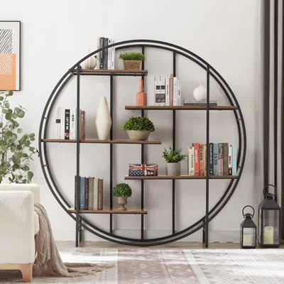Streamdale Furniture Streamdale 5-tier Metal Plant Stand Bookcase