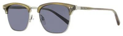 Shinola Men's Flexon Runwell Sunglasses Sh2300sm 259 Khaki Horn 52mm In Multi