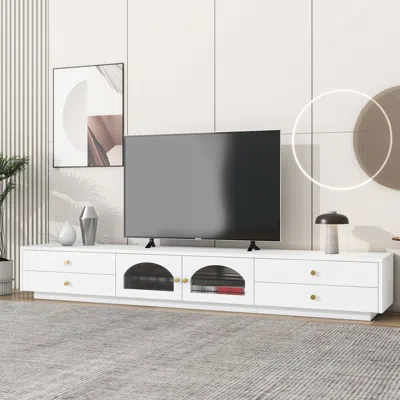 Streamdale Furniture Streamdale Elegant Tv Stand For 90" Tvs