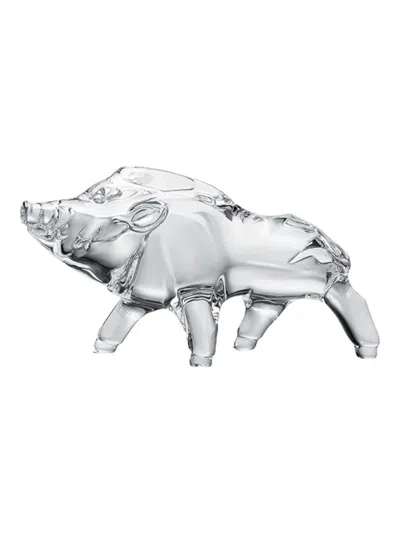Baccarat 2812399 Zodiac Crystal Clear Boar 2019 Figurine