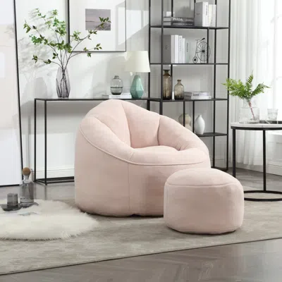 Streamdale Furniture Streamdale Bedding Bean Bag Sofa Chair High Pressure Foam Bean Bag Chair Adult Material With Padded 