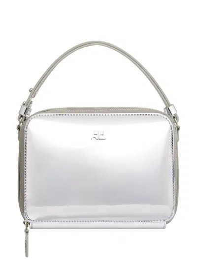 Courrèges Courreges Women Cloud Chained Bag In Silver