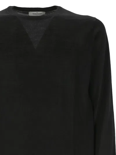 Gran Sasso Cashmere-silk Sweater In Multicolor