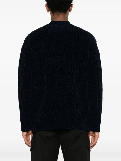 Junya Watanabe Men Wool Blend Jumper In Black