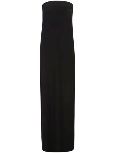 Norma Kamali Long Dress In Black