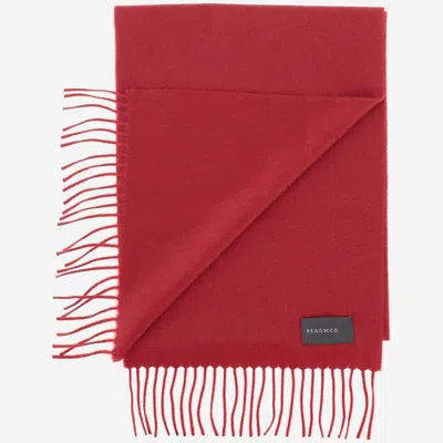 Alex Begg Cashmere Scarf In Red