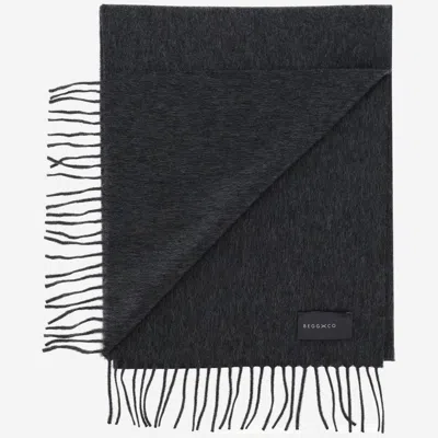 Alex Begg Cashmere Scarf In Grey