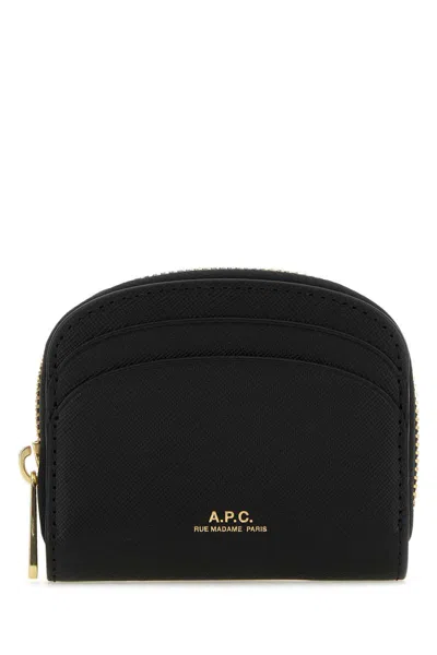 Shop Apc A.p.c. Wallets In Black