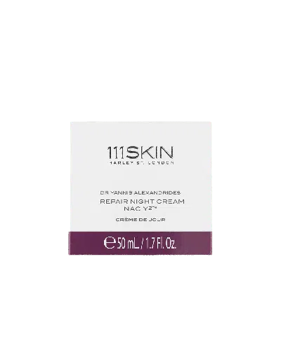 111skin Repair Night Cream Nac Y2 In Burgundy