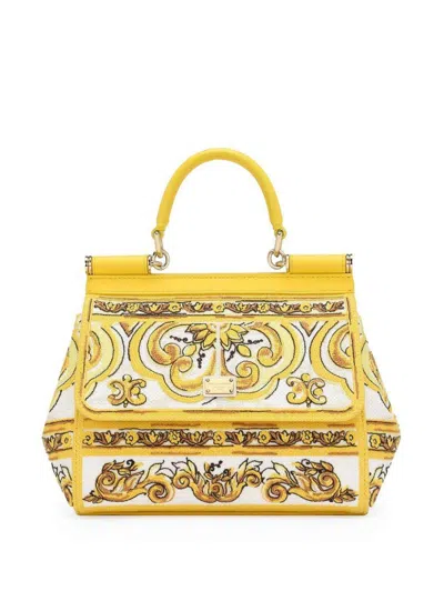 DOLCE & GABBANA DOLCE & GABBANA HANDBAG FROM THE SICILY LINE 