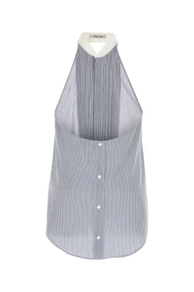 Fendi Embroidered Viscose Blend Shirt In Multicolor