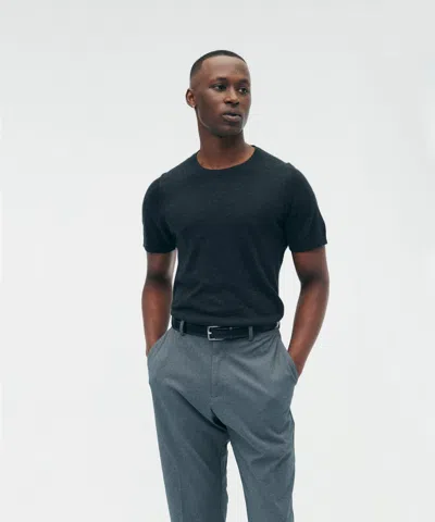 Naadam Fancy Cashmere T-shirt In Smoke
