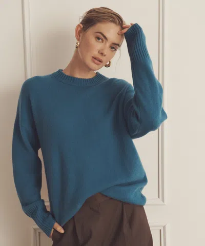 NAADAM LUXE CASHMERE OVERSIZED CREWNECK SWEATER 