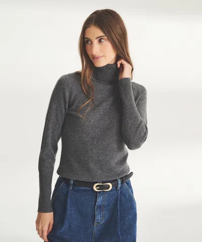 Naadam Signature Cashmere Classic Turtleneck In Granite