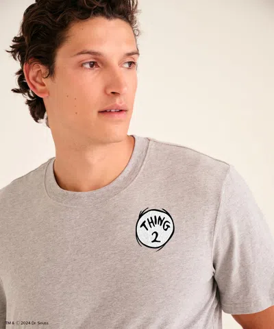 Naadam Thing 2 Tee In Heather Gray