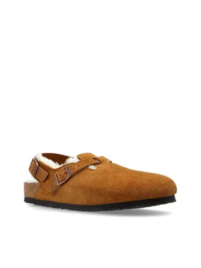 Birkenstock Shoes Tokio Inside Shearling In Brown