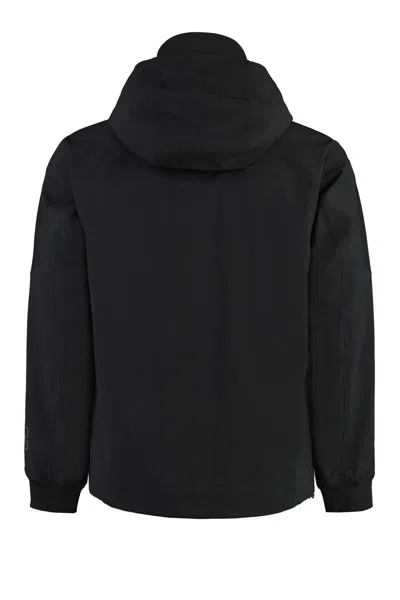 C.p. Company C.p.company Technical Fabric Hooded Jacket In Black
