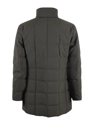 Fay Down Jacket In Green