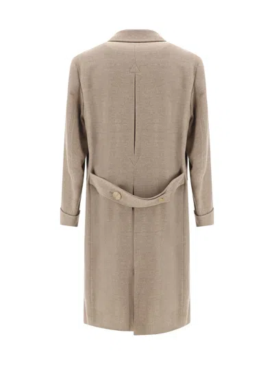 Shop Gi Capri Coats In Beige