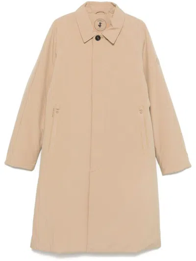 Shop Save The Duck Coats In Beige