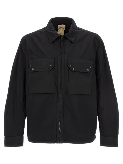 Shop Ten C 'mid Layer' Jacket In Black