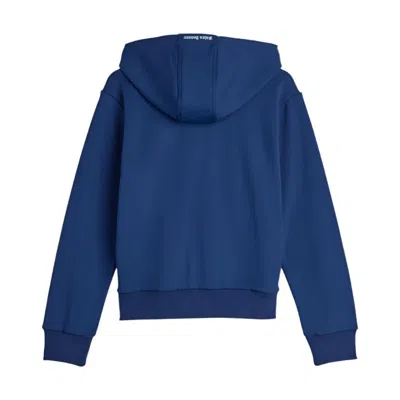 Adidas Originals Men S Wales Bonner Track Hoodie Collegiate Navy In Collegiate Navy