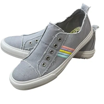 Gypsy Jazz Women's Over The Rainbow Sneakers In Grey In Grey