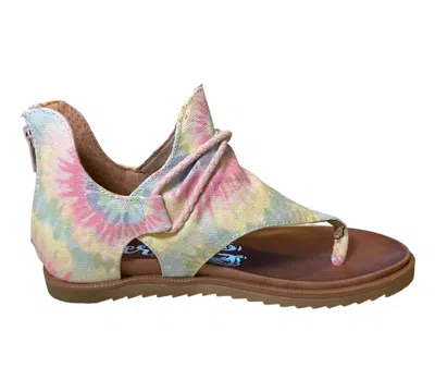Very G Women's Dusk Sandals In Pastel Tie-dye In Multi