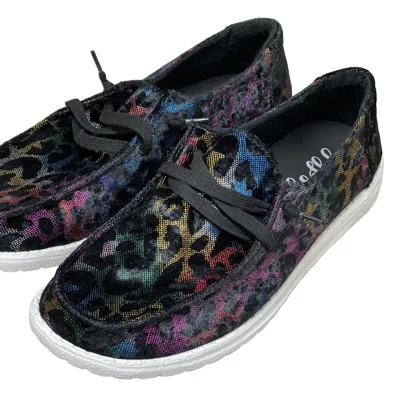 Gypsy Jazz Women's Ren Sneakers In Black Multi In Multi