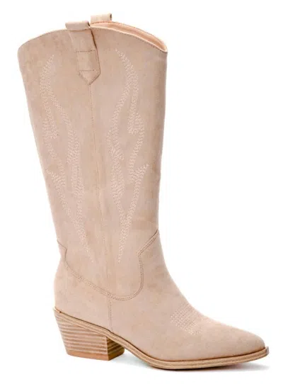 Corkys Footwear Women''s Headliner Heeled Boots In Sand In Beige