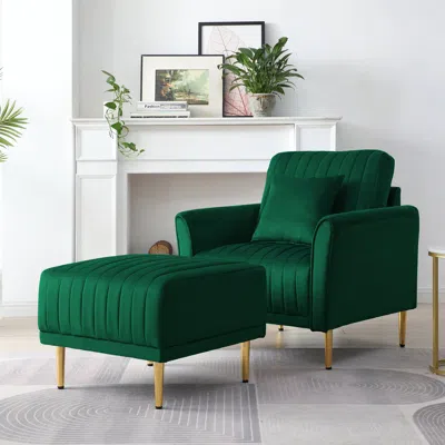 Streamdale Furniture Streamdale Modern Accent Chair Roll Arm Fabric Chairs