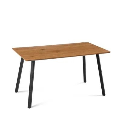 Streamdale Furniture Streamdale Modern Design Rectangle Mdf Restaurant Wooden Dining Table