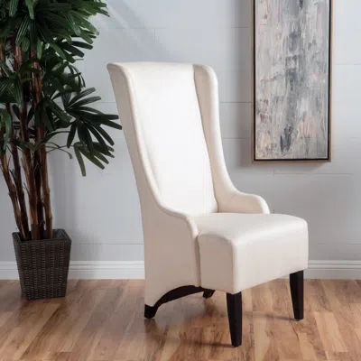 Streamdale Furniture Streamdale Elegantly Designed Contemporary Wingback Upholstered Dining Chair