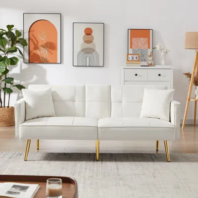 Streamdale Furniture Streamdale Velvet Sofa Bed