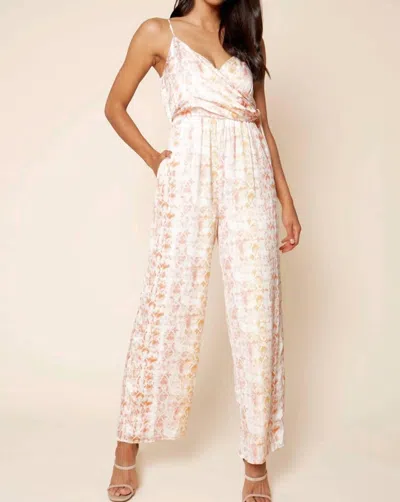 Sugarlips Payton Printed Jumpsuit In Snake In Multi