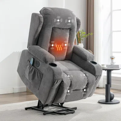 Streamdale Furniture Streamdale Elderly Recliner Chair With Heat