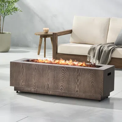 Streamdale Furniture Streamdale Cozy Outdoor Propane Fire Pit