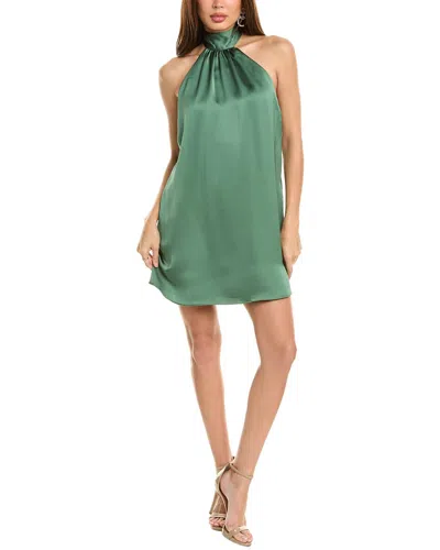 Ramy Brook Sam Halter Mini Dress In Spruce In Green