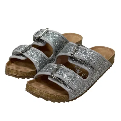 Gypsy Jazz Women's Paula Sandals In Silver In Silver