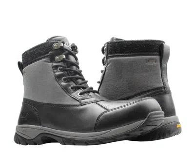 Ugg Australia Eaglin Stout Men's Black Boots 1003350-blk In Black