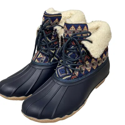 Gypsy Jazz Women's Slush Boot In Navy In Blue